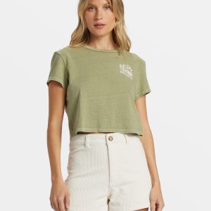 Free Fall Corduroy Shorts - White Cap