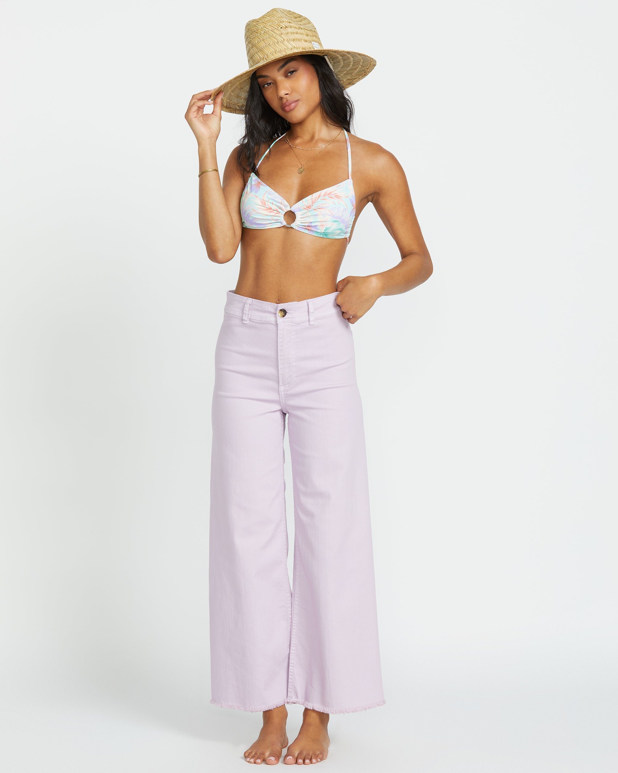 Free Fall High-Waist Pants - Amethyst Smoke - Image 3