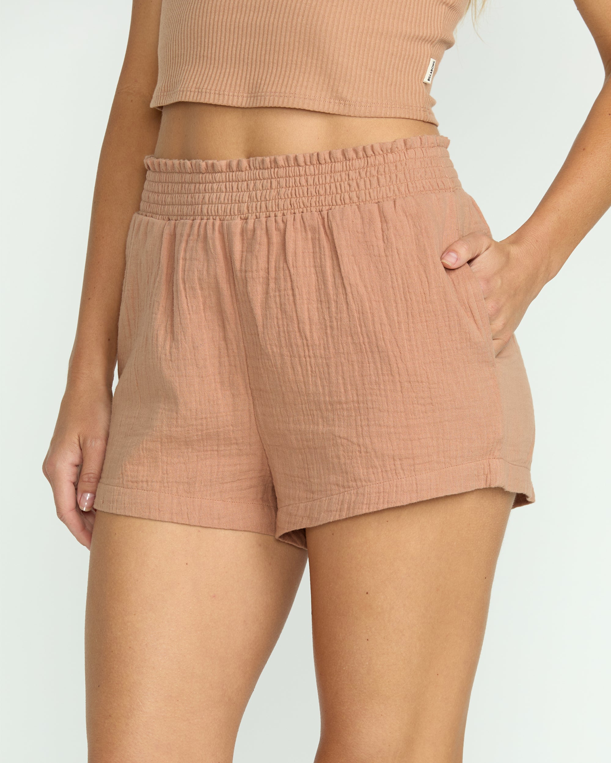 In The Waves Short - Rose Brown - Image 2