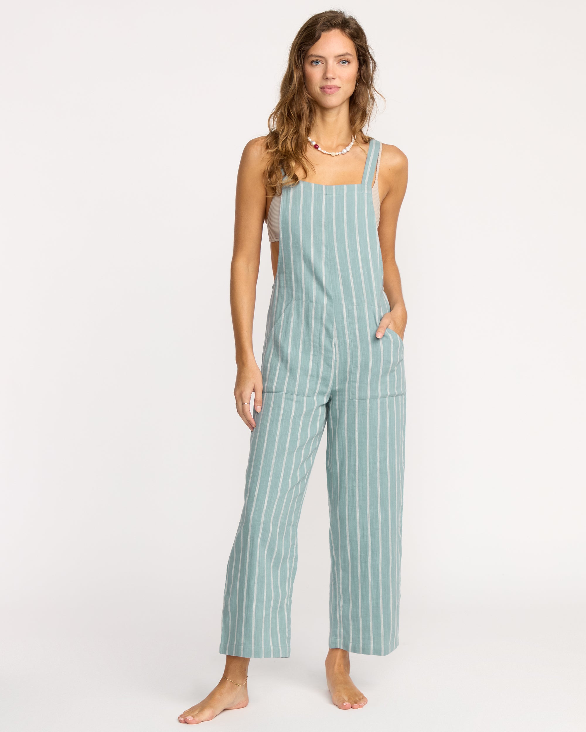 Pacific Time Jumpsuit - Blue Fog - Image 3