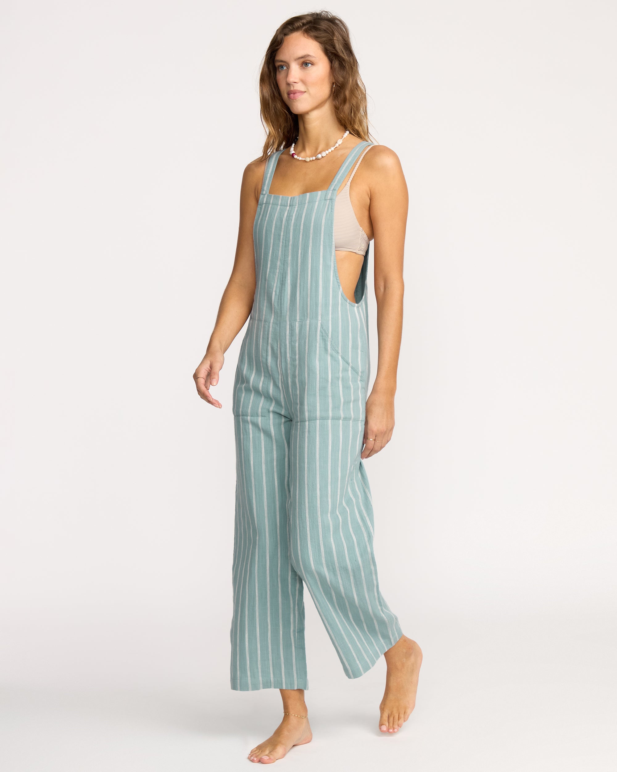 Pacific Time Jumpsuit - Blue Fog - Image 5