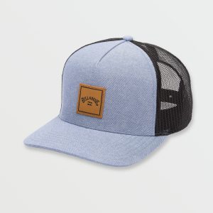 Stacked Trucker Hat - Carolina Blue