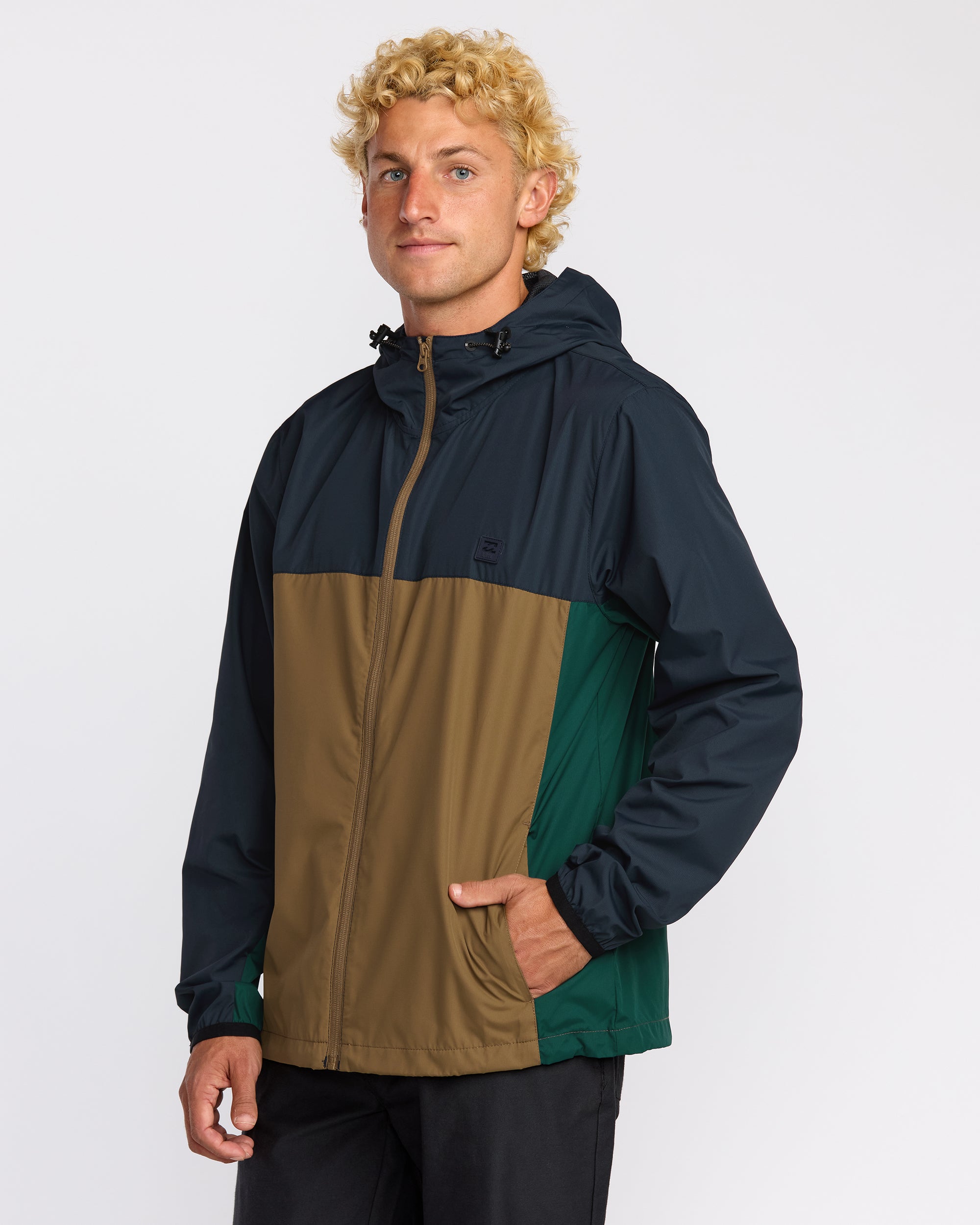 Transport Windbreaker Jacket - Navy - Image 3