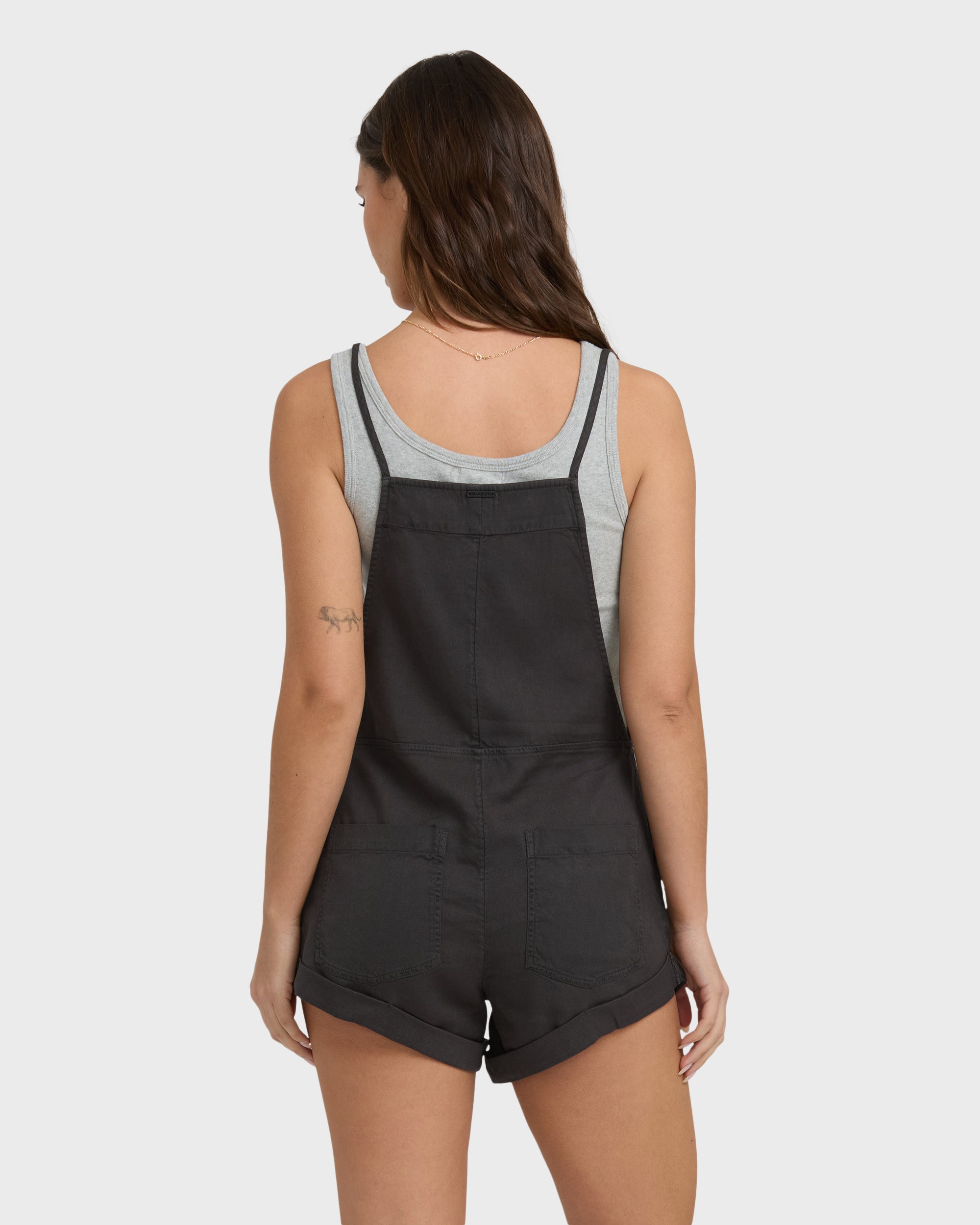 Wild Pursuit Romper - Off Black - Image 5