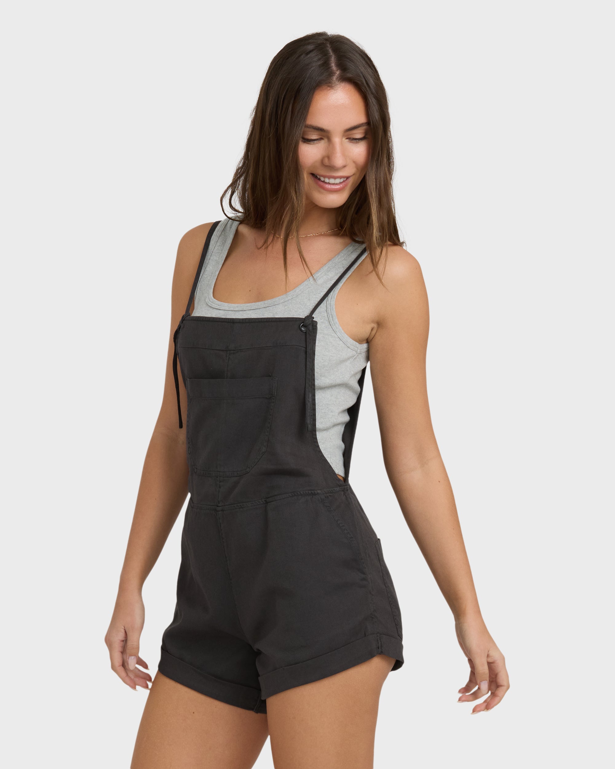 Wild Pursuit Romper - Off Black - Image 4