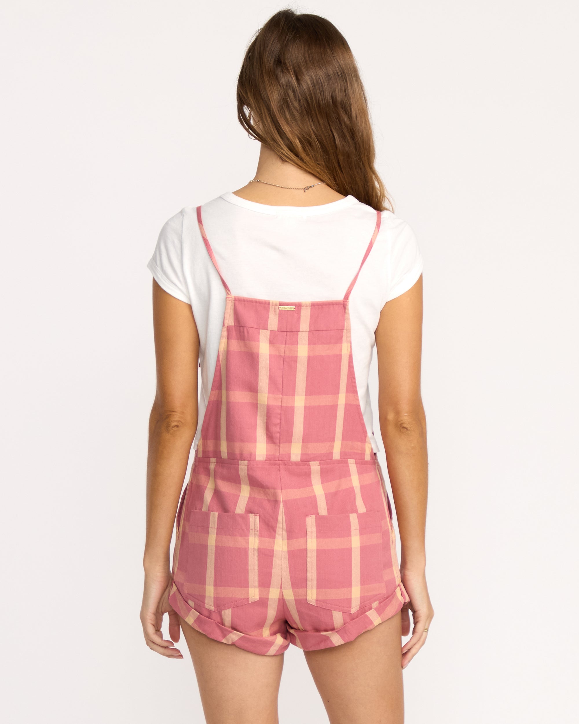 Wild Pursuit Romper - Plaid - Image 3