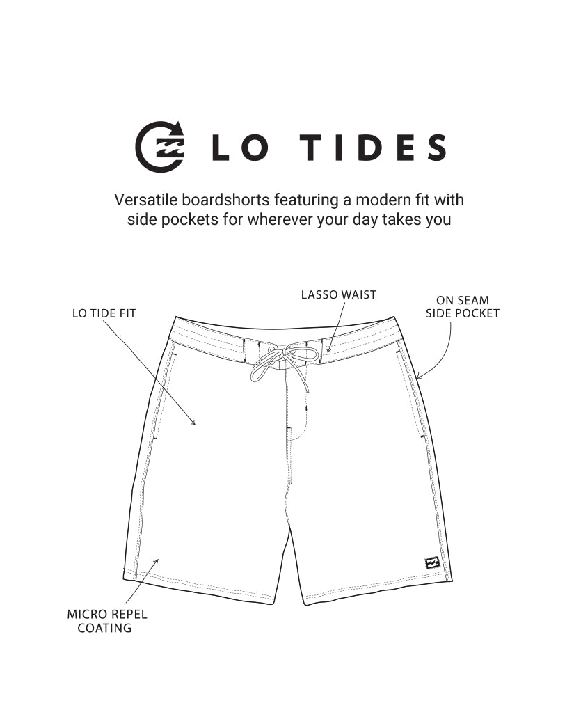 Occy Lo Tide Boardshorts - Cloud Blue - Image 3