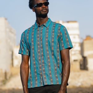 Billabong x Mami Wata Star Short Sleeve Shirt - Teal