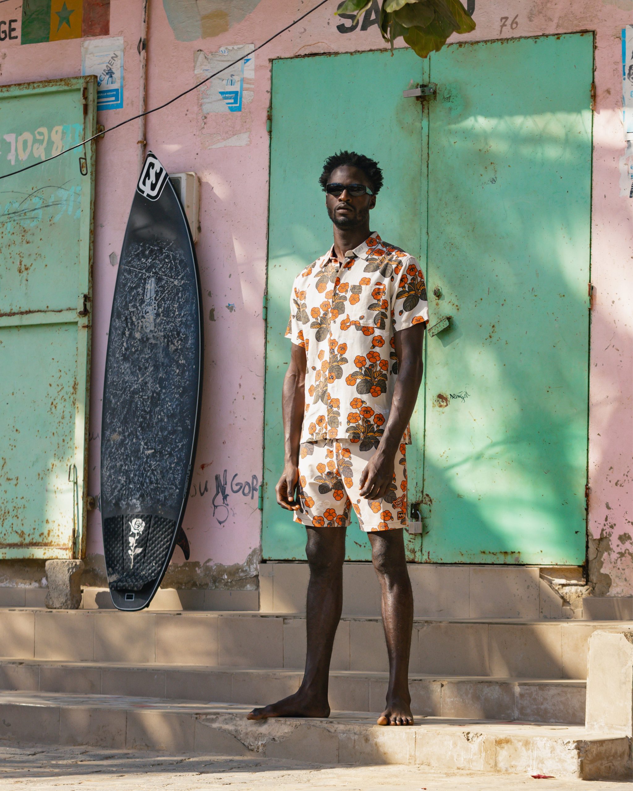 Billabong x Mami Wata Icons Short Sleeve Shirt - Stone