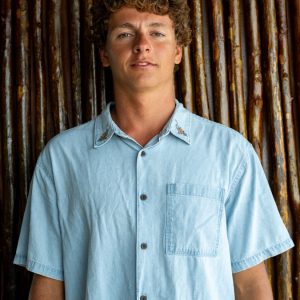 Occy Short Sleeve Shirt - Cloud Blue