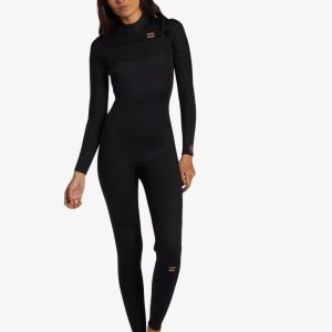 3/2mm Foil GBS Chest Zip Wetsuit - Black