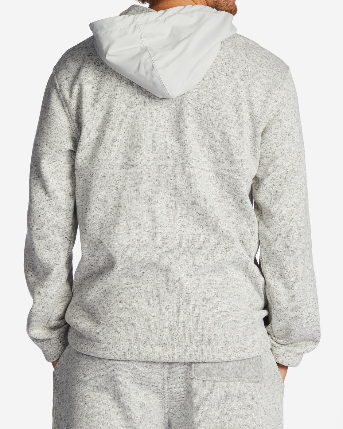 A/Div Boundary Hooded Half-Zip Pullover - Gray Heather - Image 5
