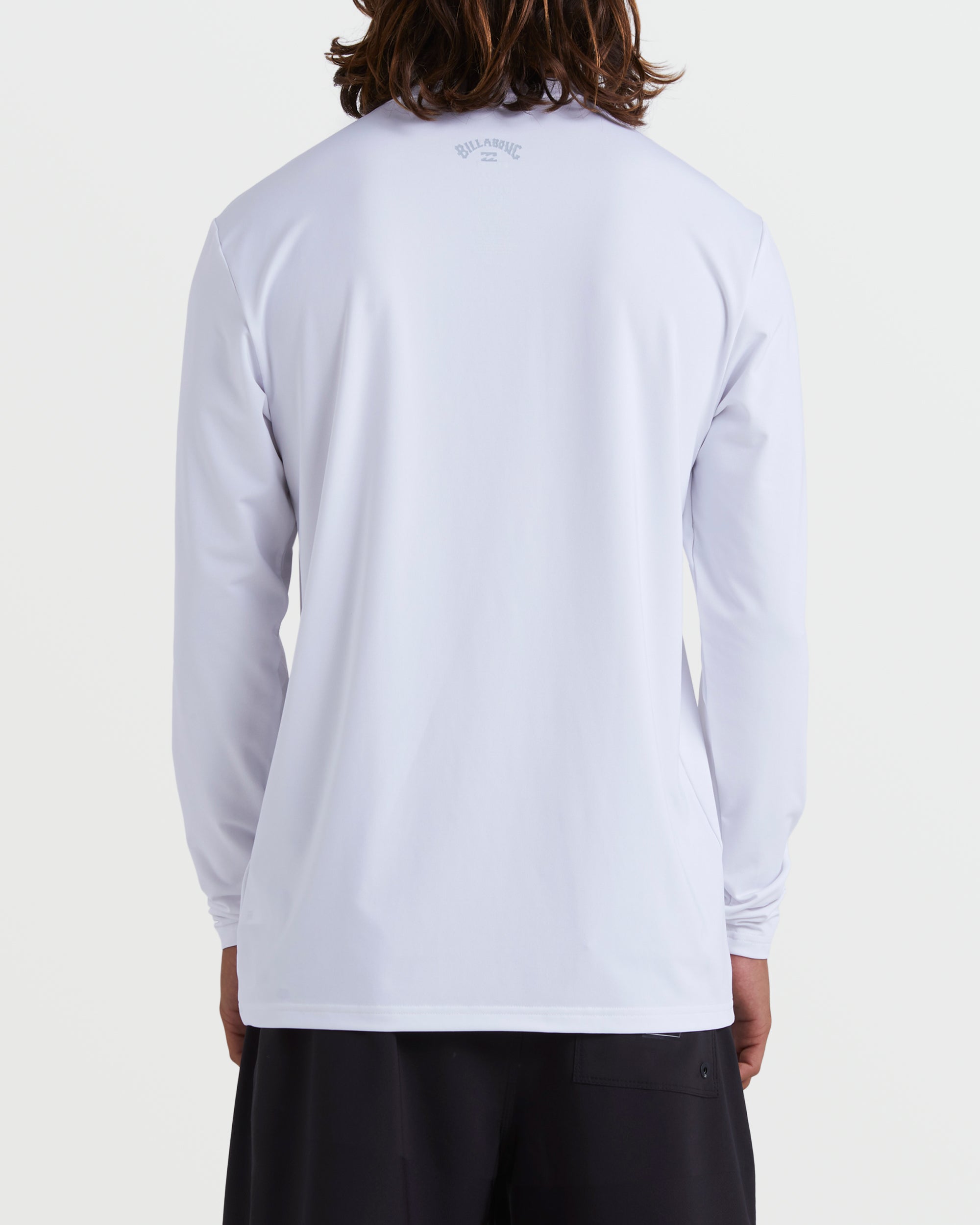 All Day Wave Loose Fit Long Sleeve Surf Tee - White - Image 5