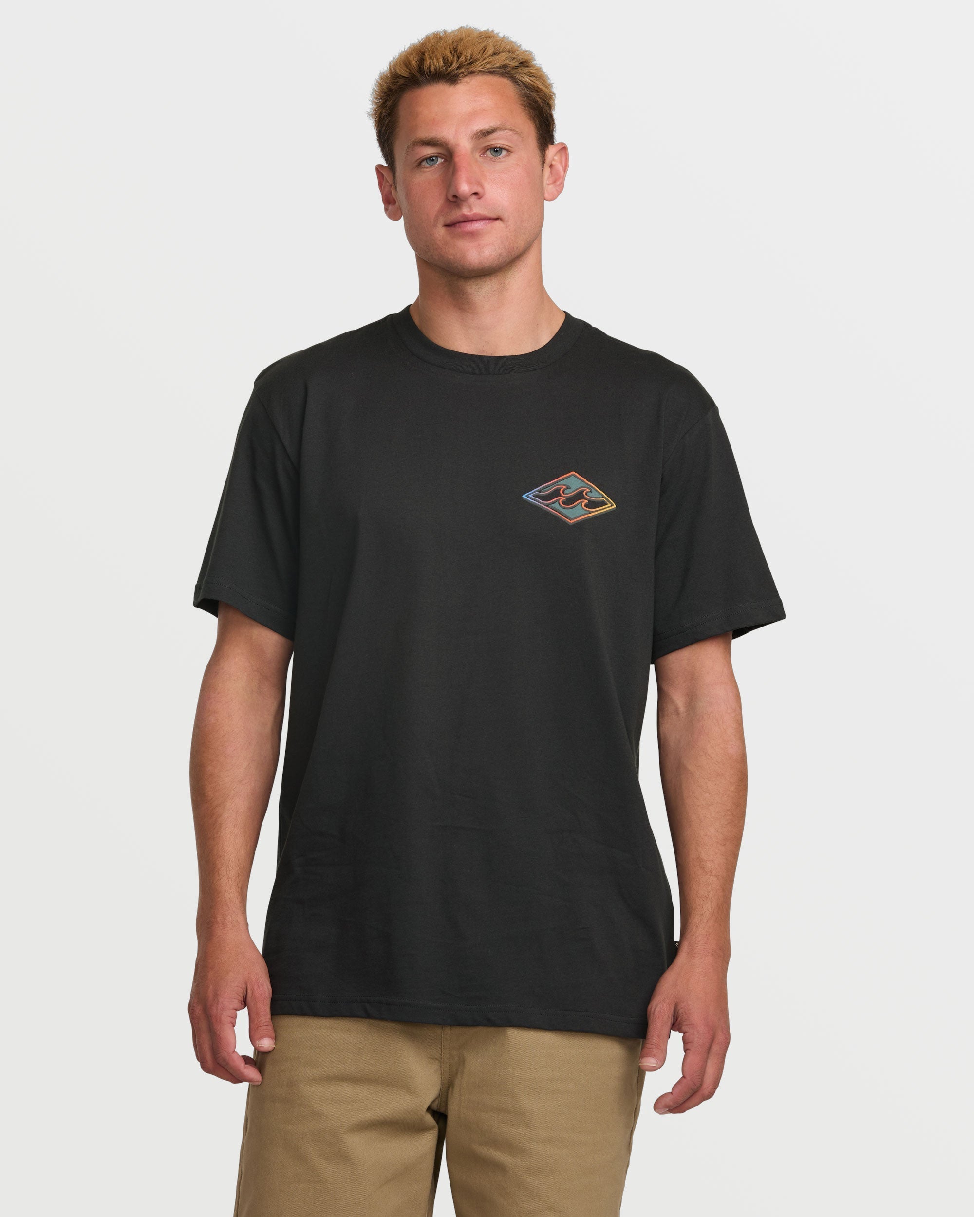 Crayon Wave Premium Tee - Dark Navy - Image 2