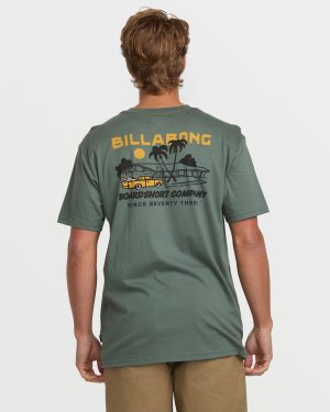 Palm Springs Premium Tee - Dark Slate