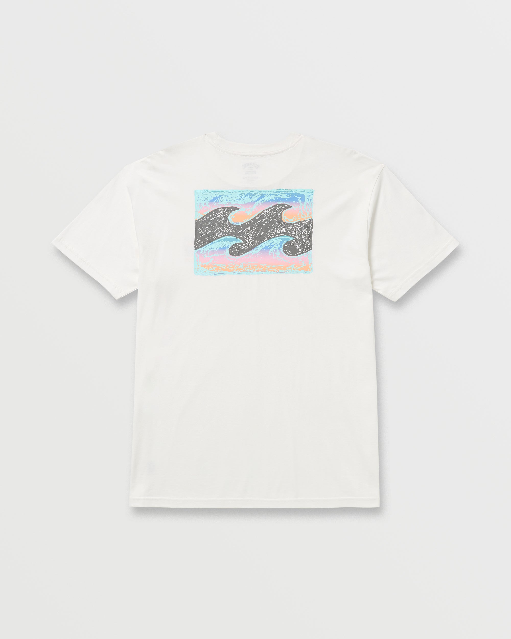 Crayon Wave Premium Tee - Off White - Image 5