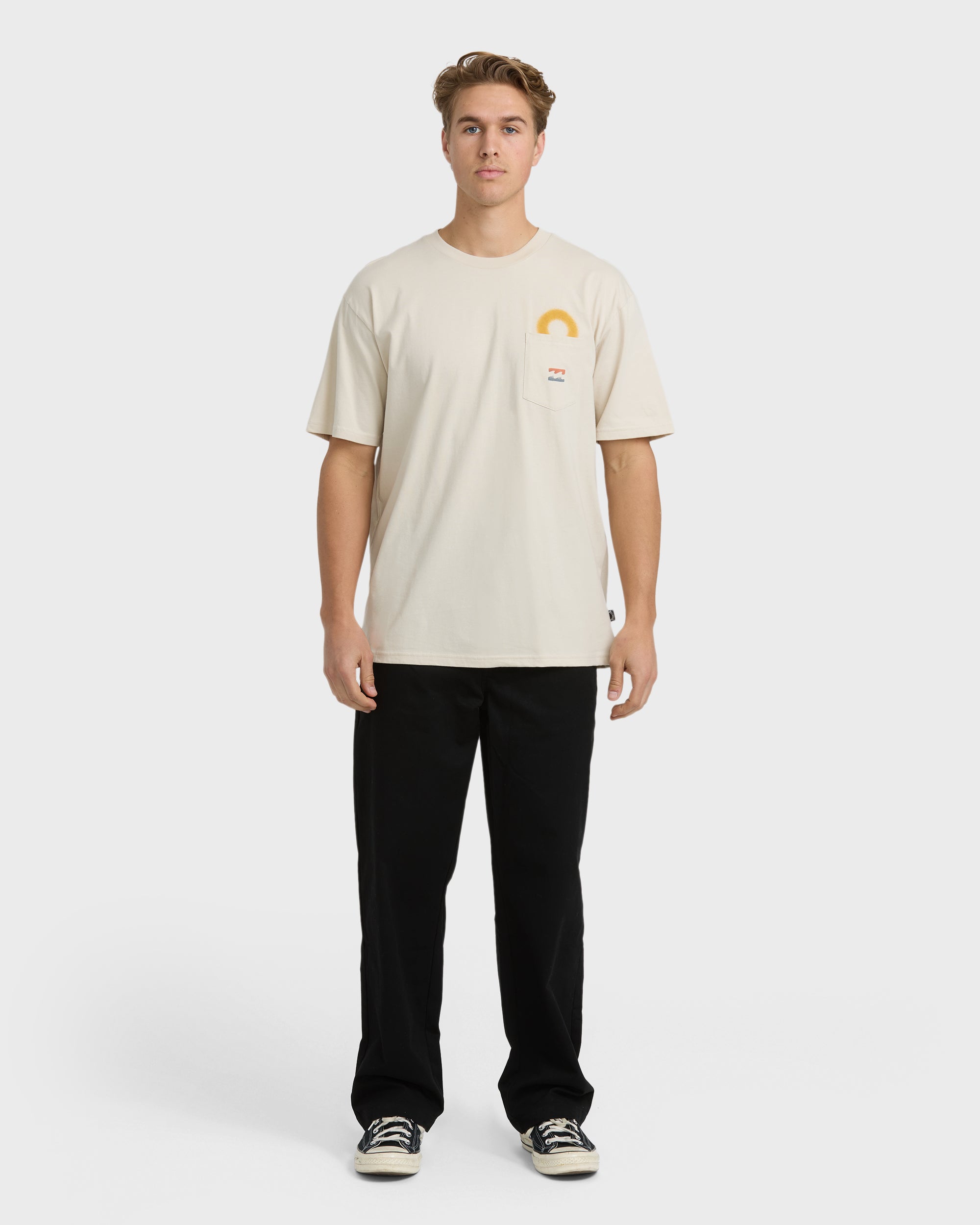 Eclipse Regular Short Sleeve T-Shirt - Chino - Image 3