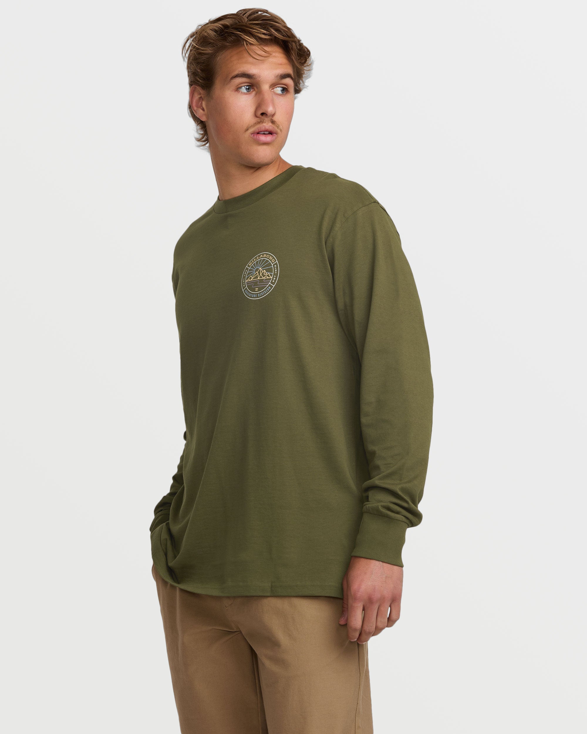 Rockies A/Div Long Sleeve Tee - Olive - Image 3