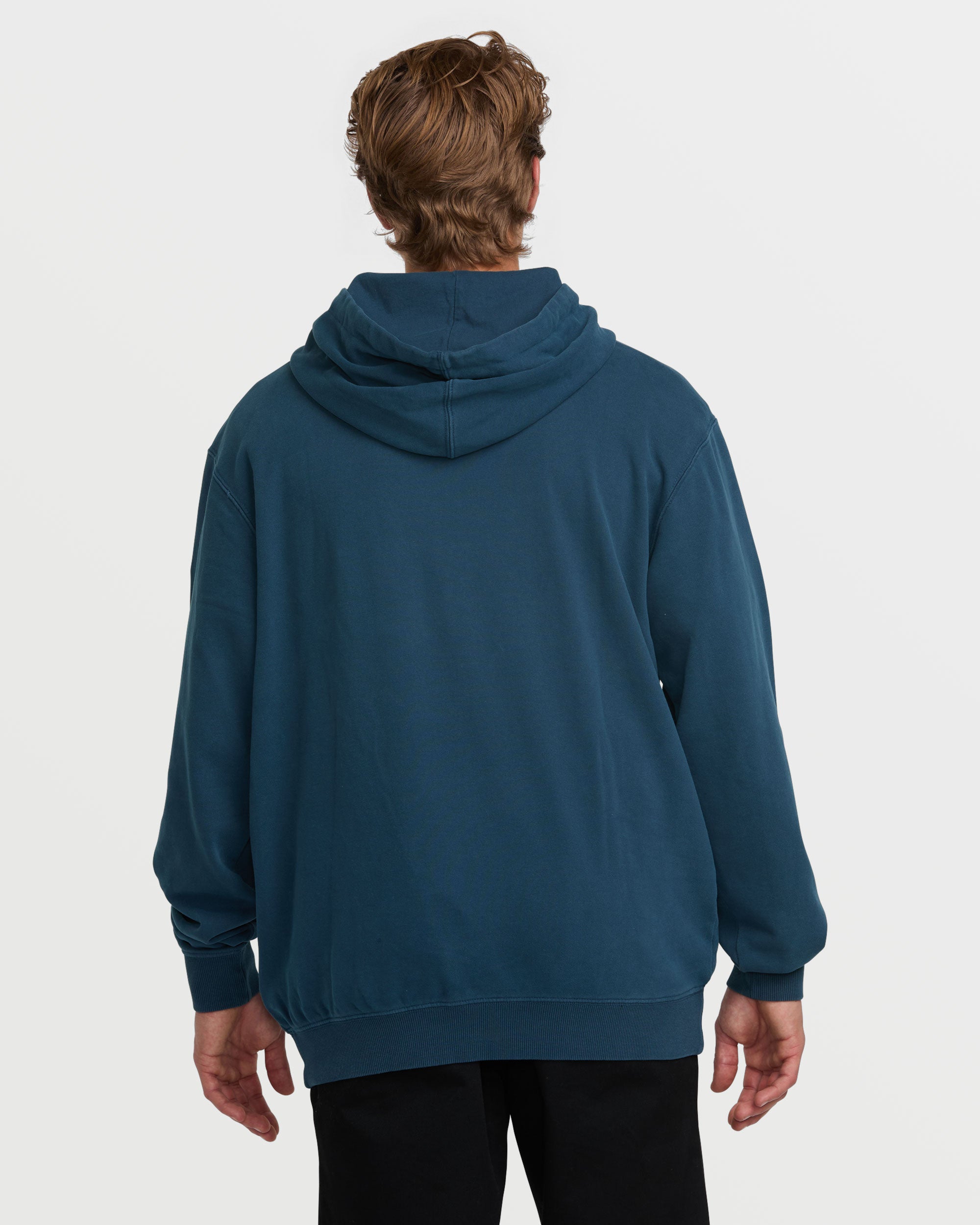 Wave Washed Pullover Sweatshirt - Midnight - Image 5