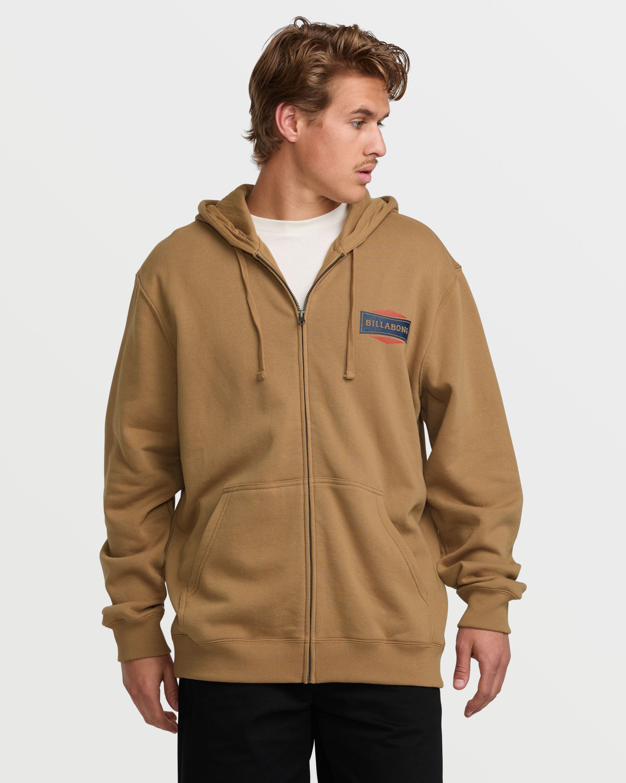 Short Sands Zip Sweatshirt - Vintage Brown - Image 2