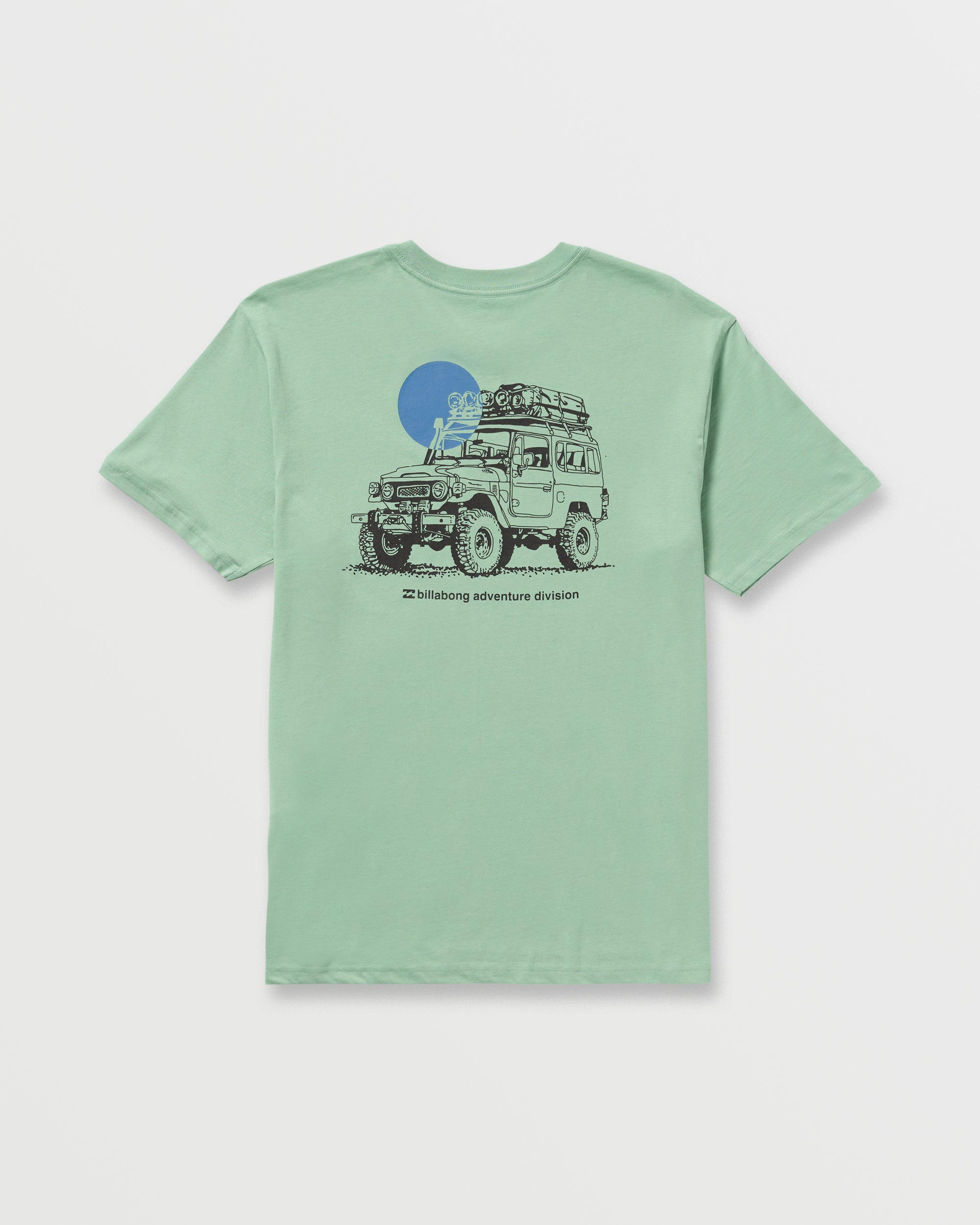 Making Tracks A/Div Tee - Mist Green - Image 7