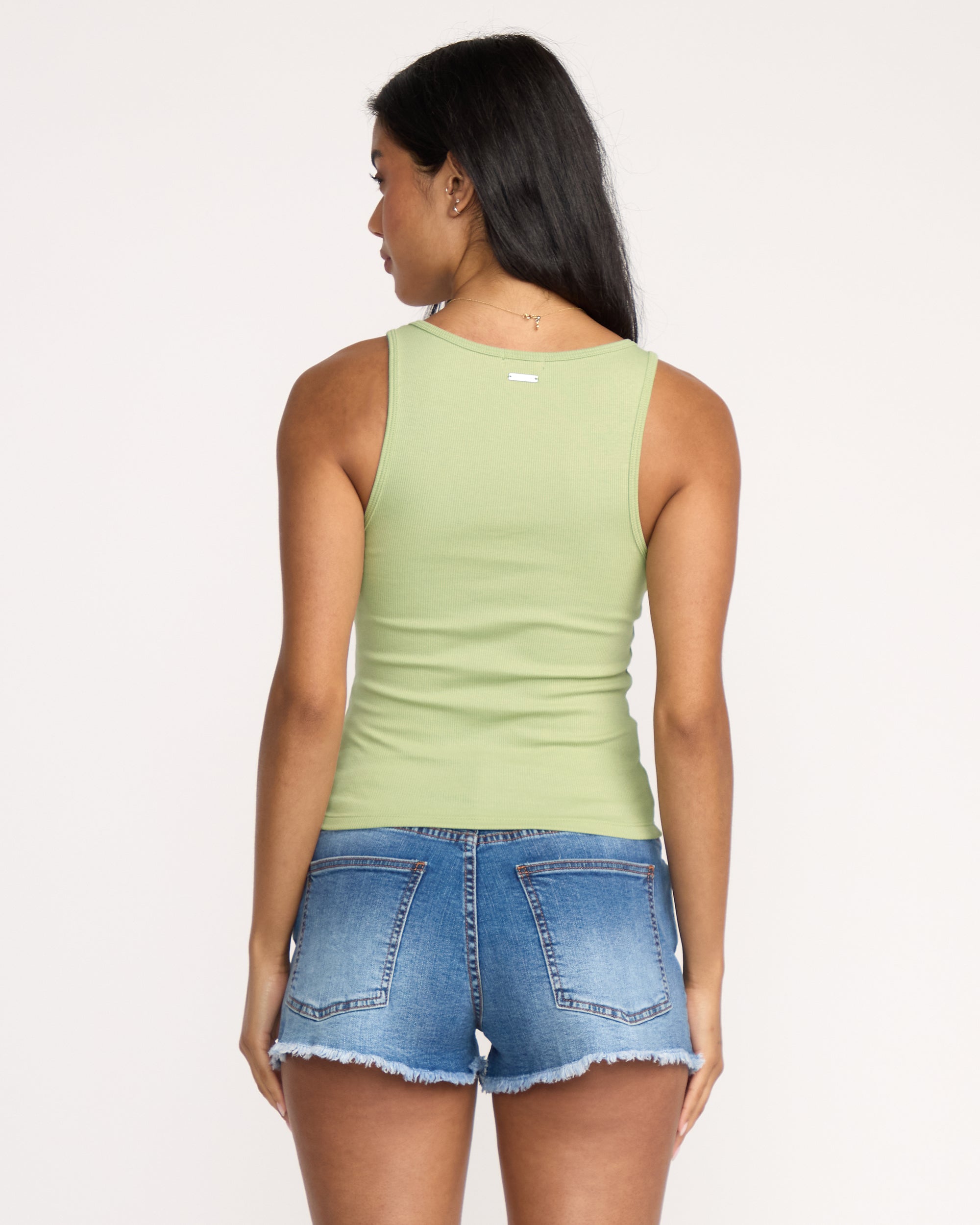 Nothing But Sun Knit Tank - Pistachio - Image 8