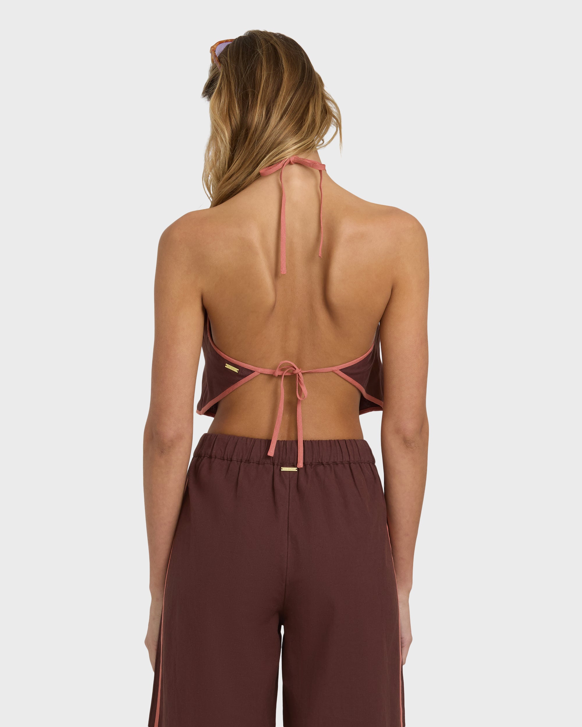 Double Take Halter - Teak - Image 7