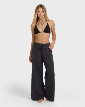 The Avery Sweatpants - Black Sands