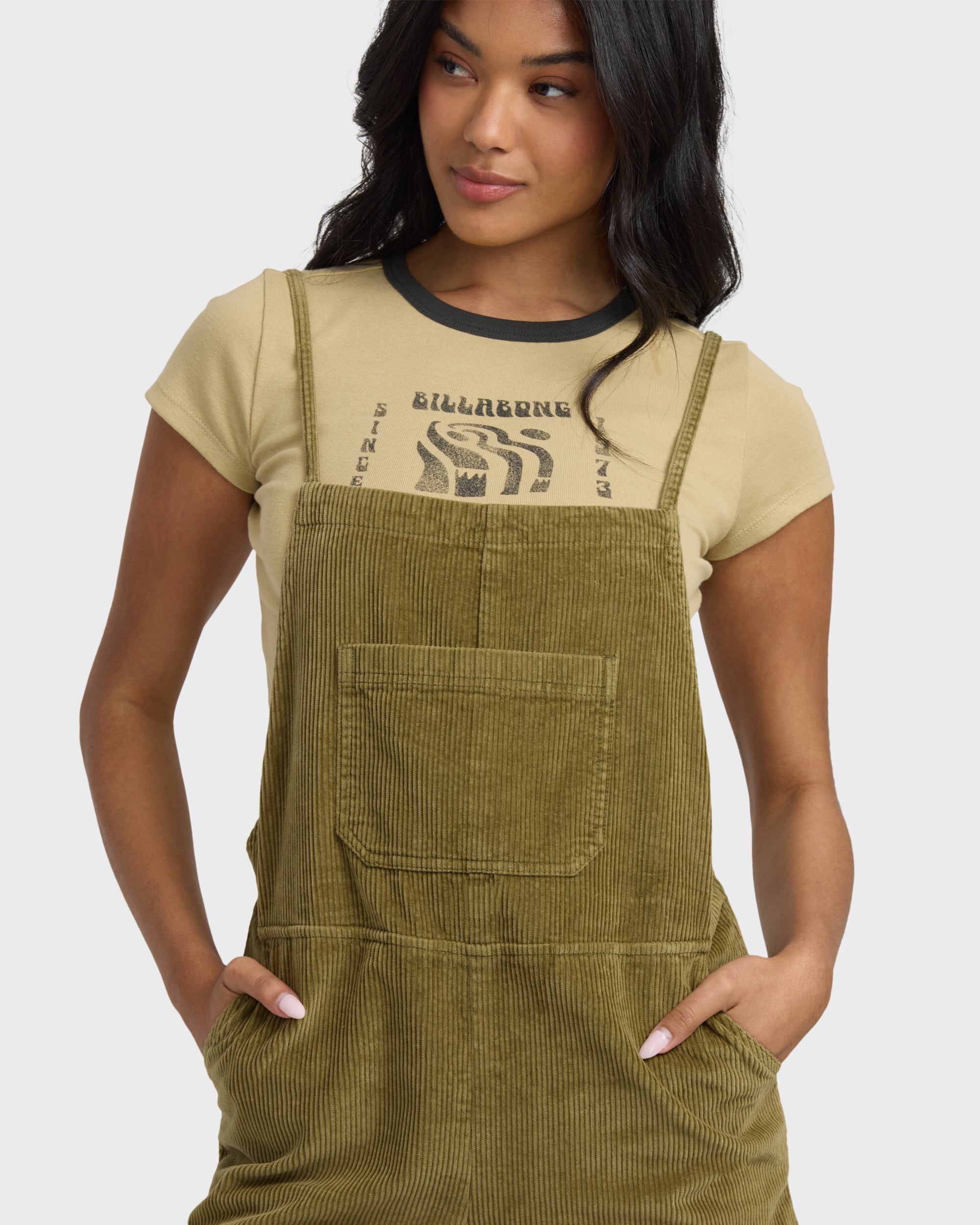 Wild Pursuit Cord Overall - Martini Olive - Image 4