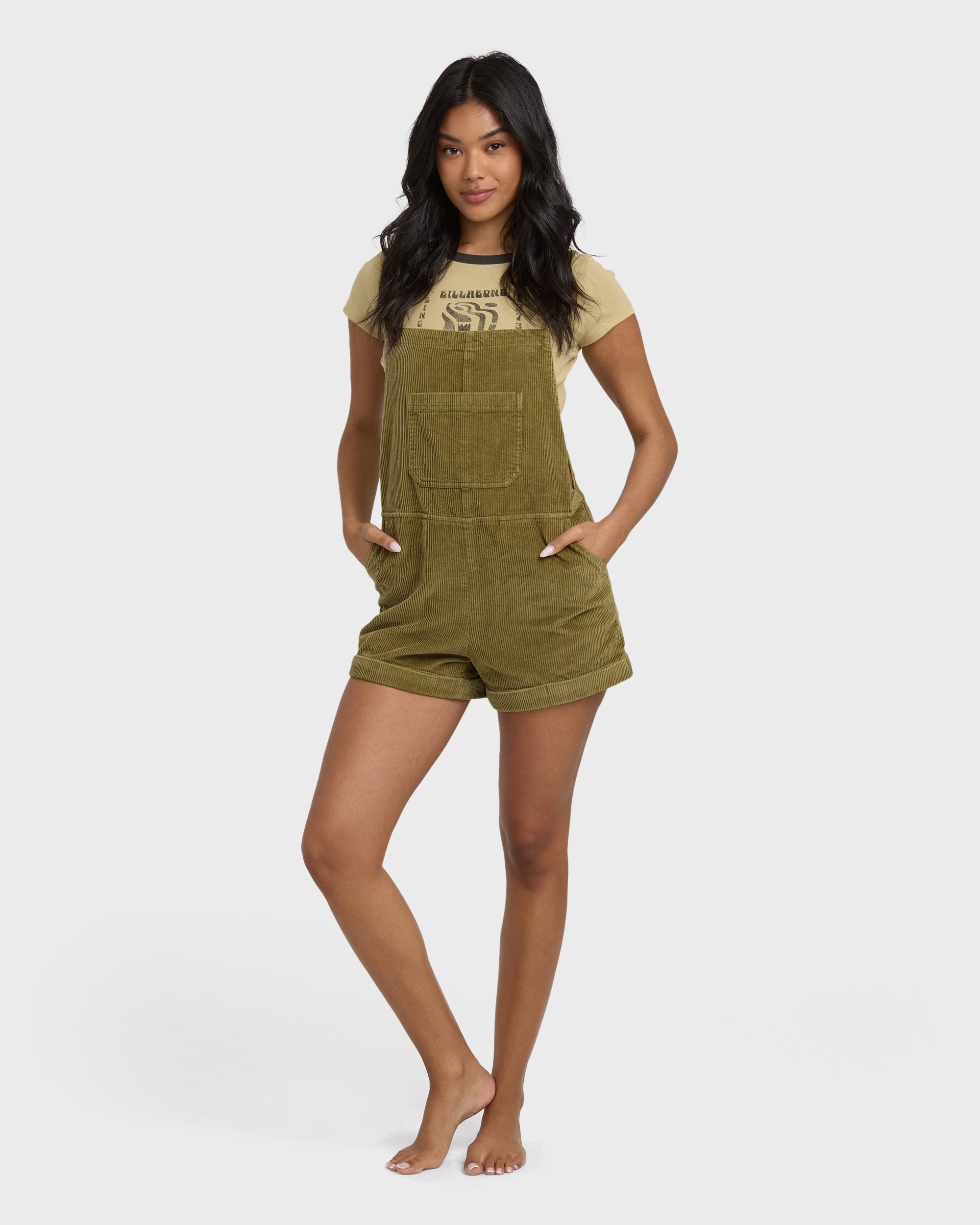 Wild Pursuit Cord Overall - Martini Olive - Image 5