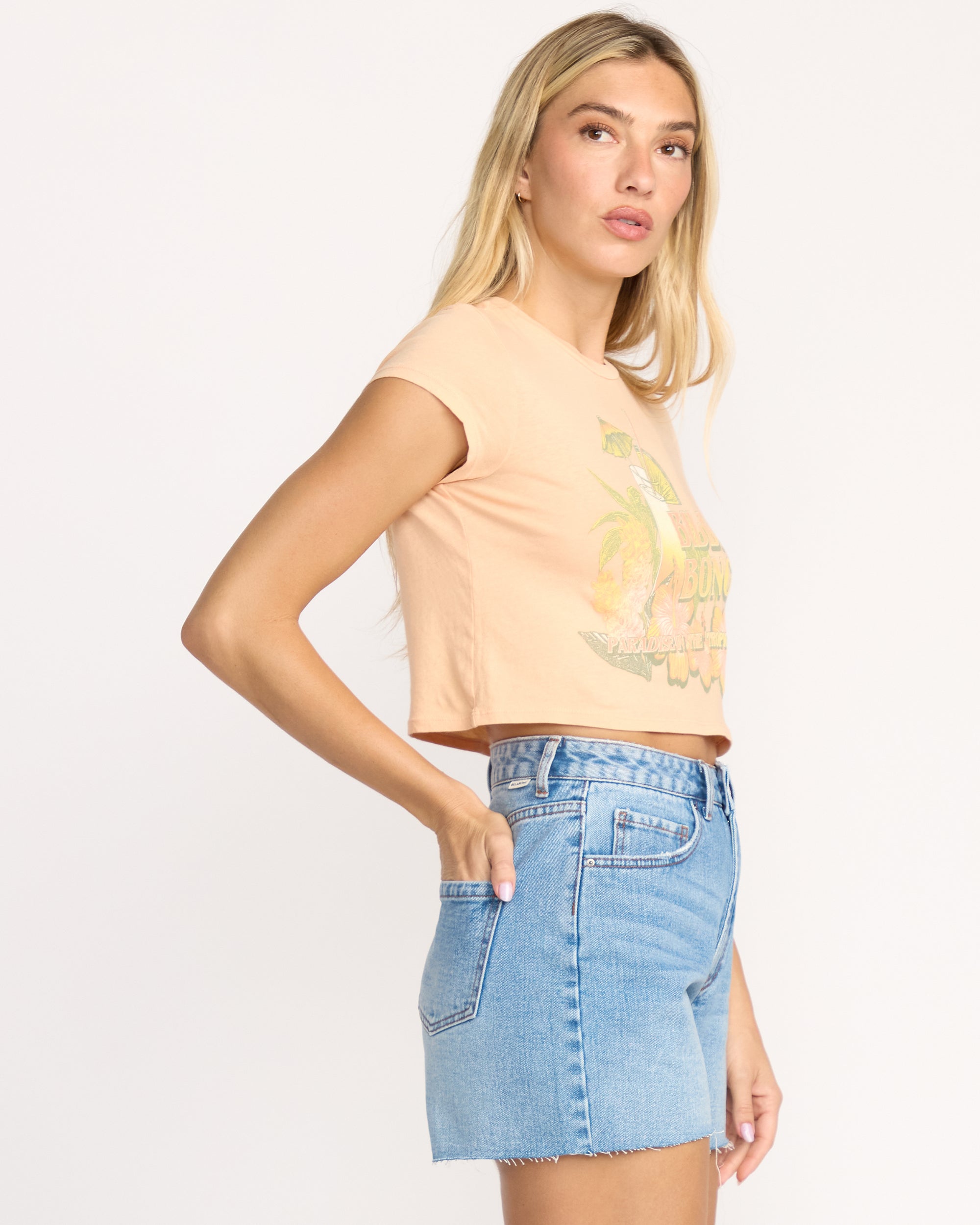 Vacay Awaits Tee - Sunstone - Image 4