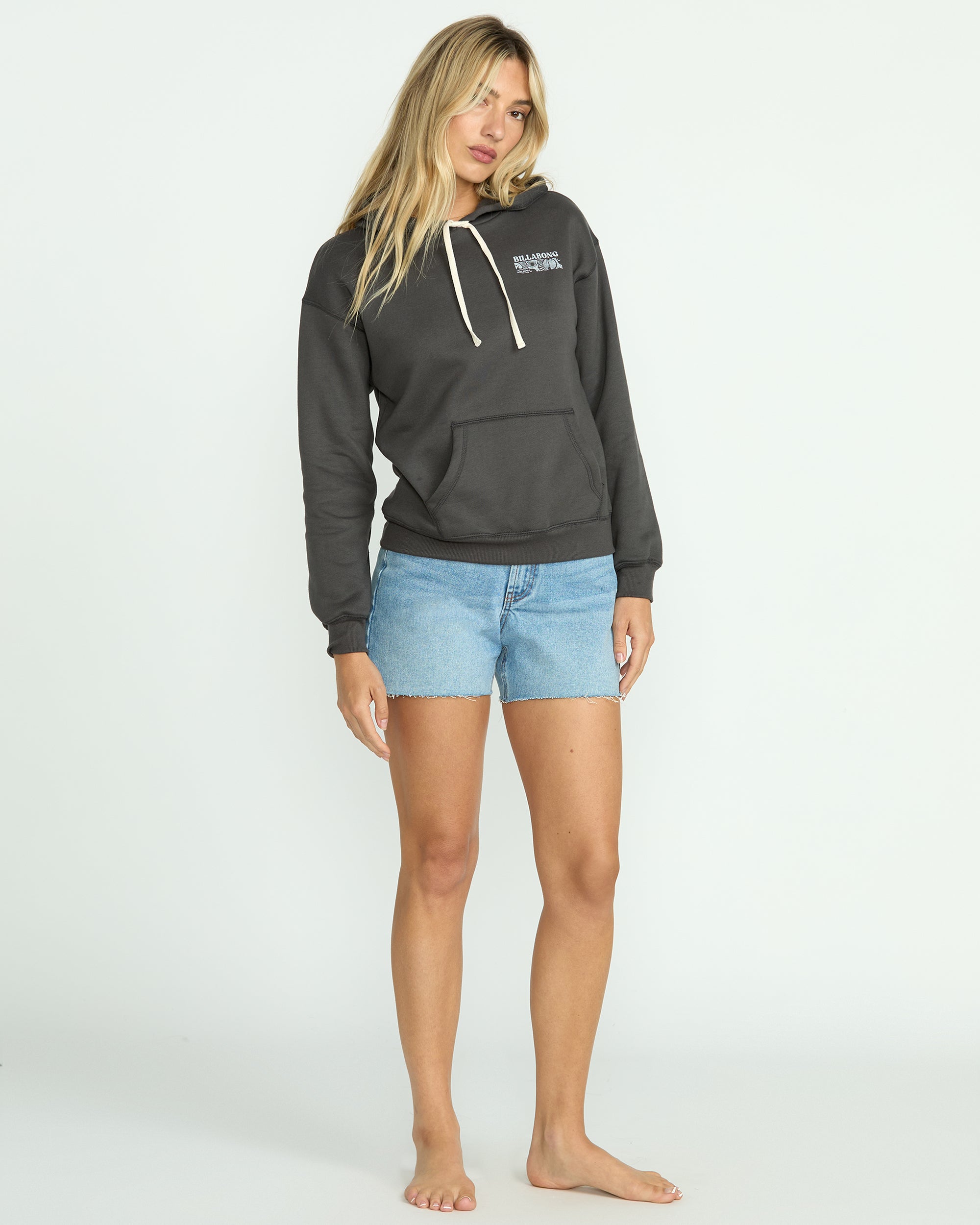 Miles Apart Hoodie - Off Black - Image 4