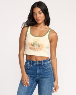Sunset Break Tank - Butter
