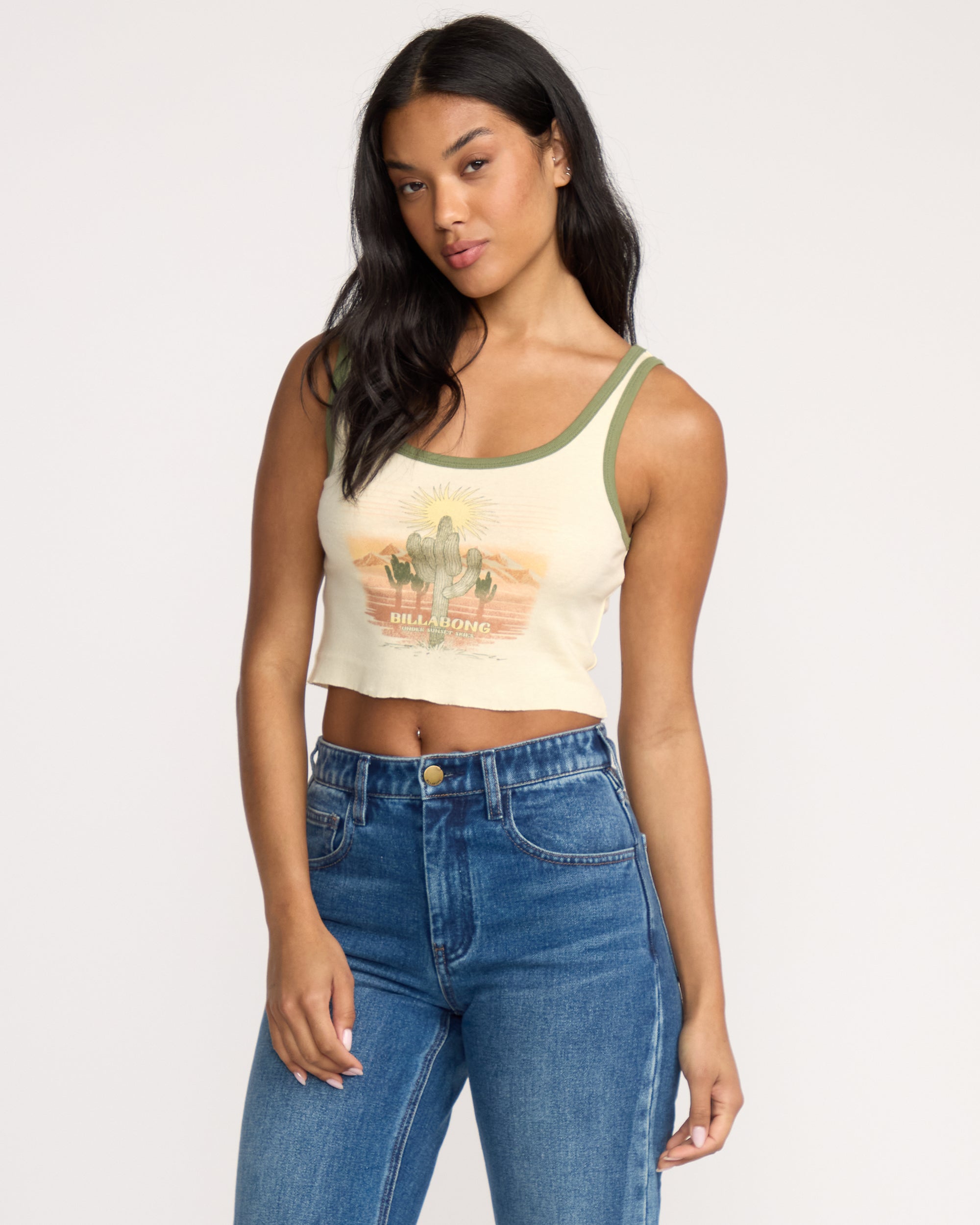 Sunset Break Tank - Butter - Image 4