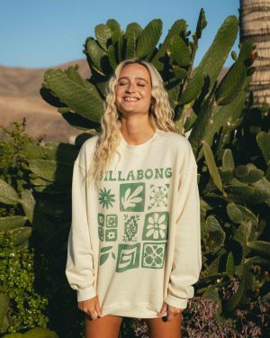 Ride In Crew Sweatshirt - Whitecap