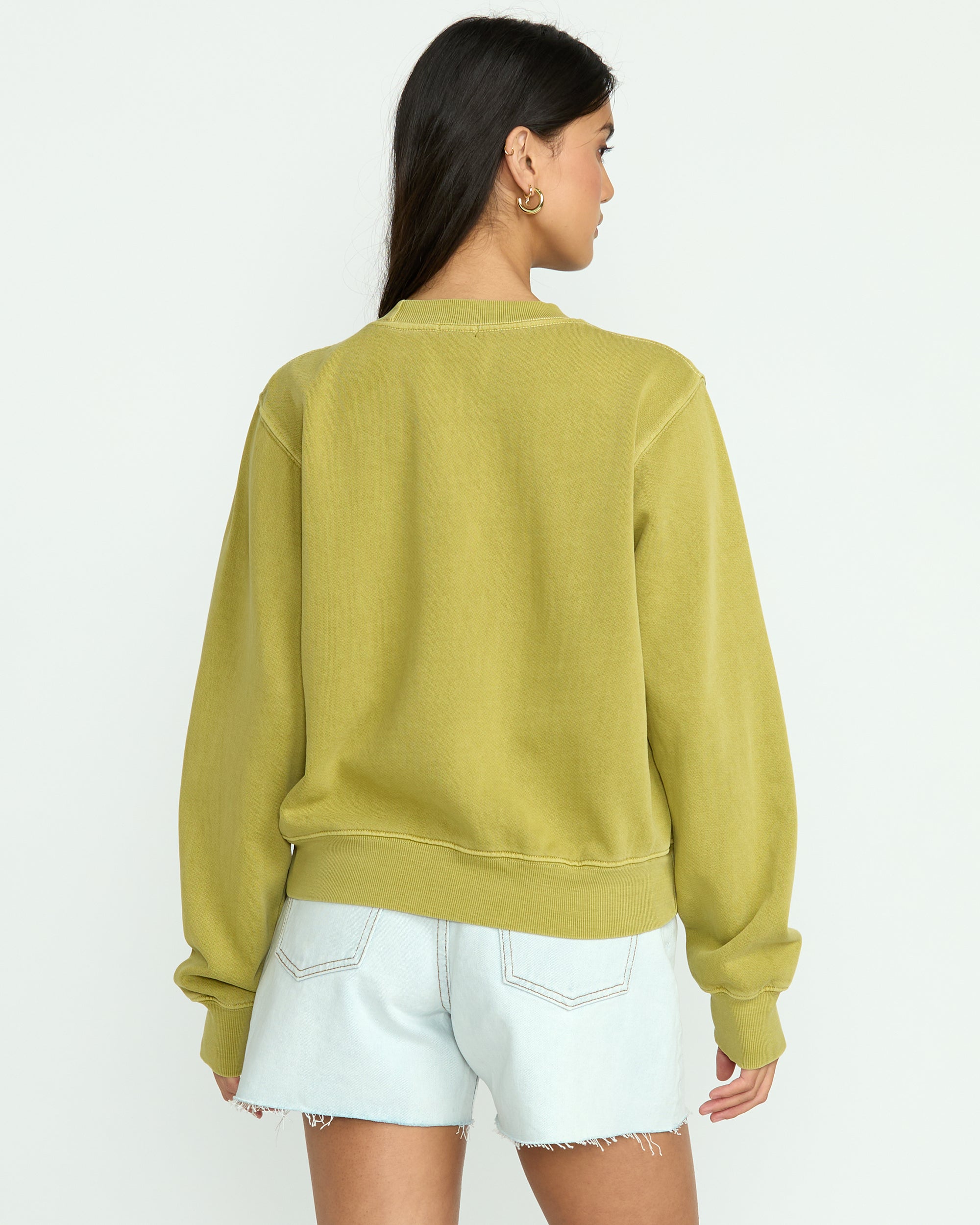 From Paradise Crewneck Sweatshirt - Sea Moss - Image 2