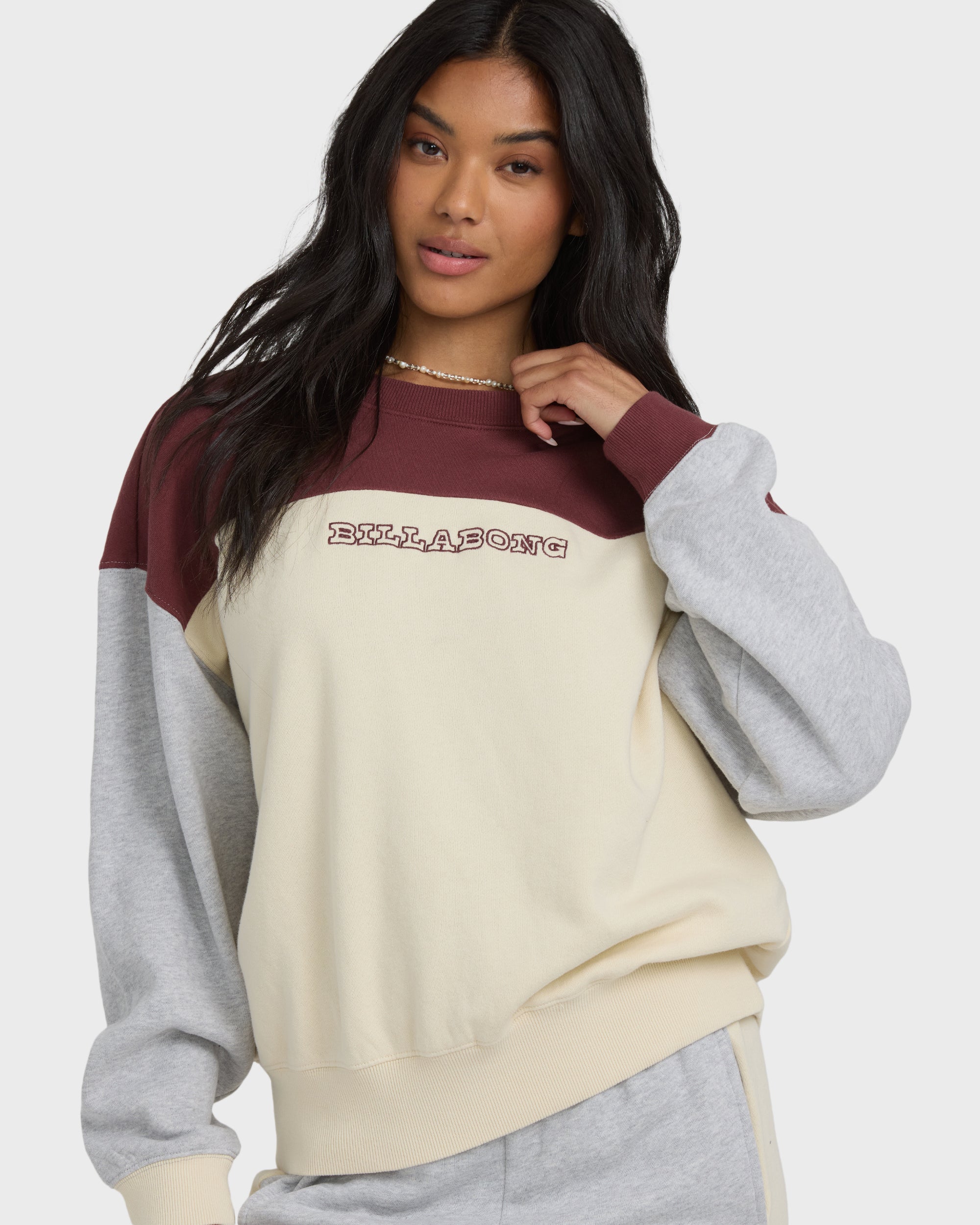 Get It Kendal Crewneck Sweatshirt - Pinot - Image 3