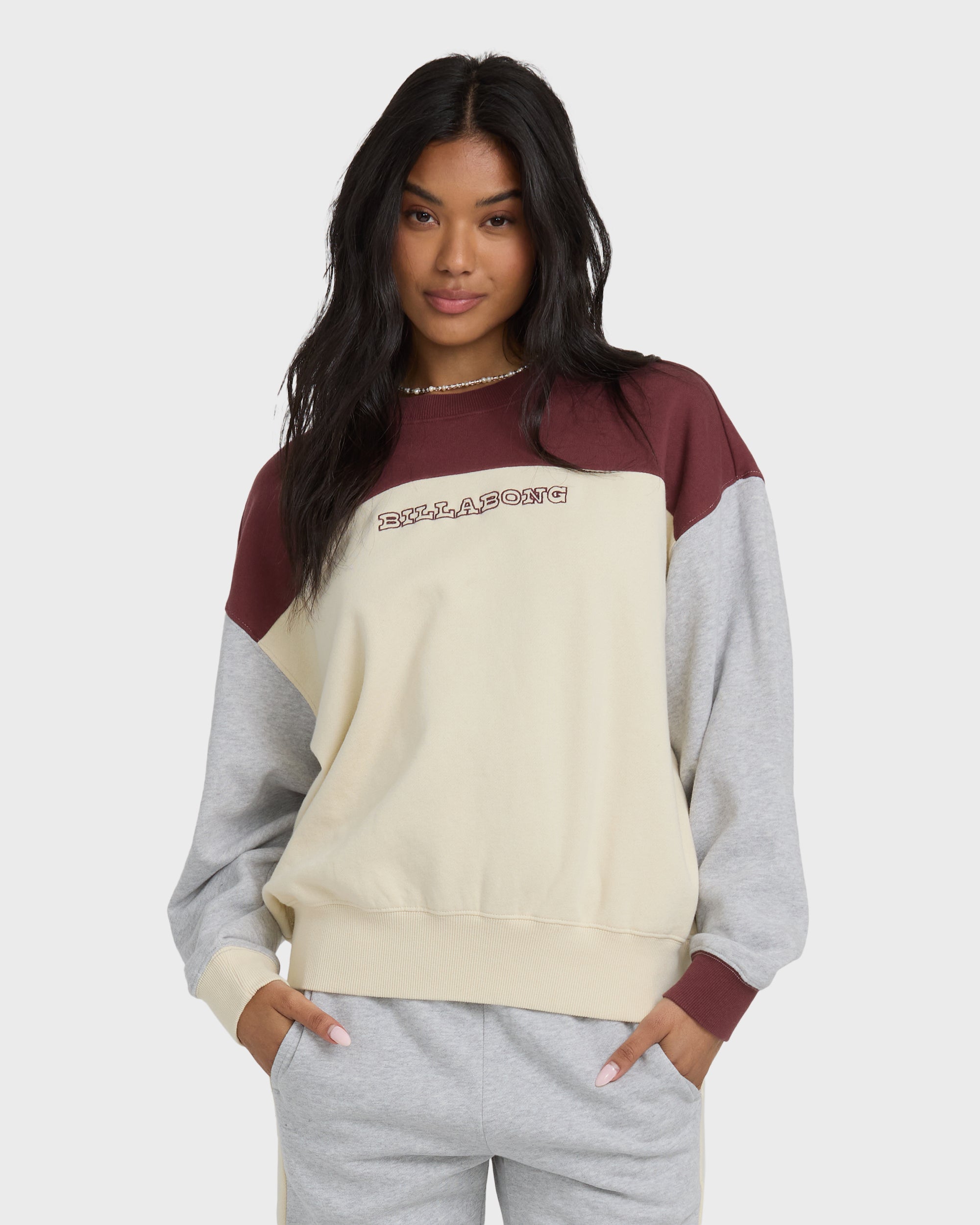Get It Kendal Crewneck Sweatshirt - Pinot - Image 5
