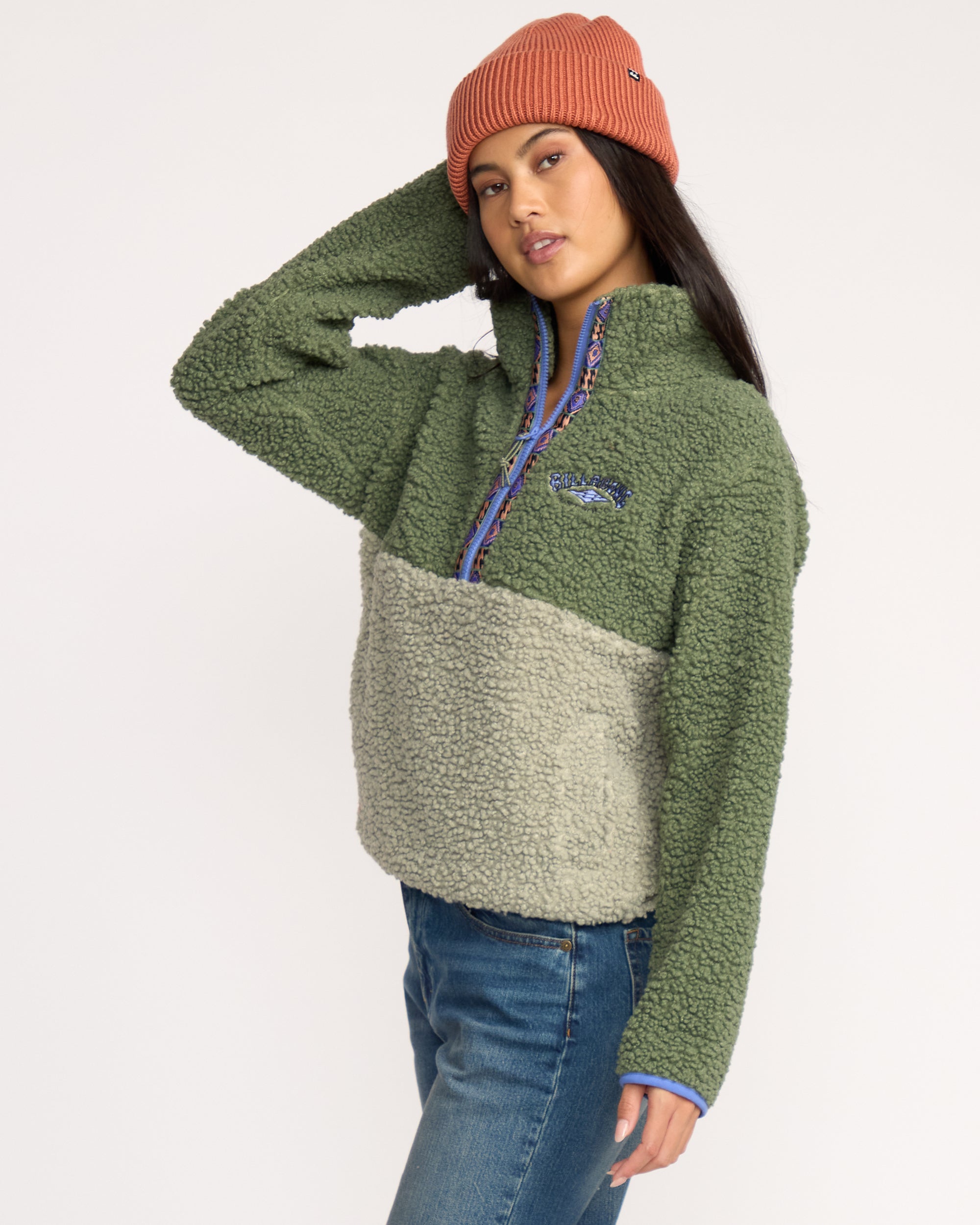 A/Div Horizon Mock Neck Half Zip Sweatshirt - Treehugger - Image 4