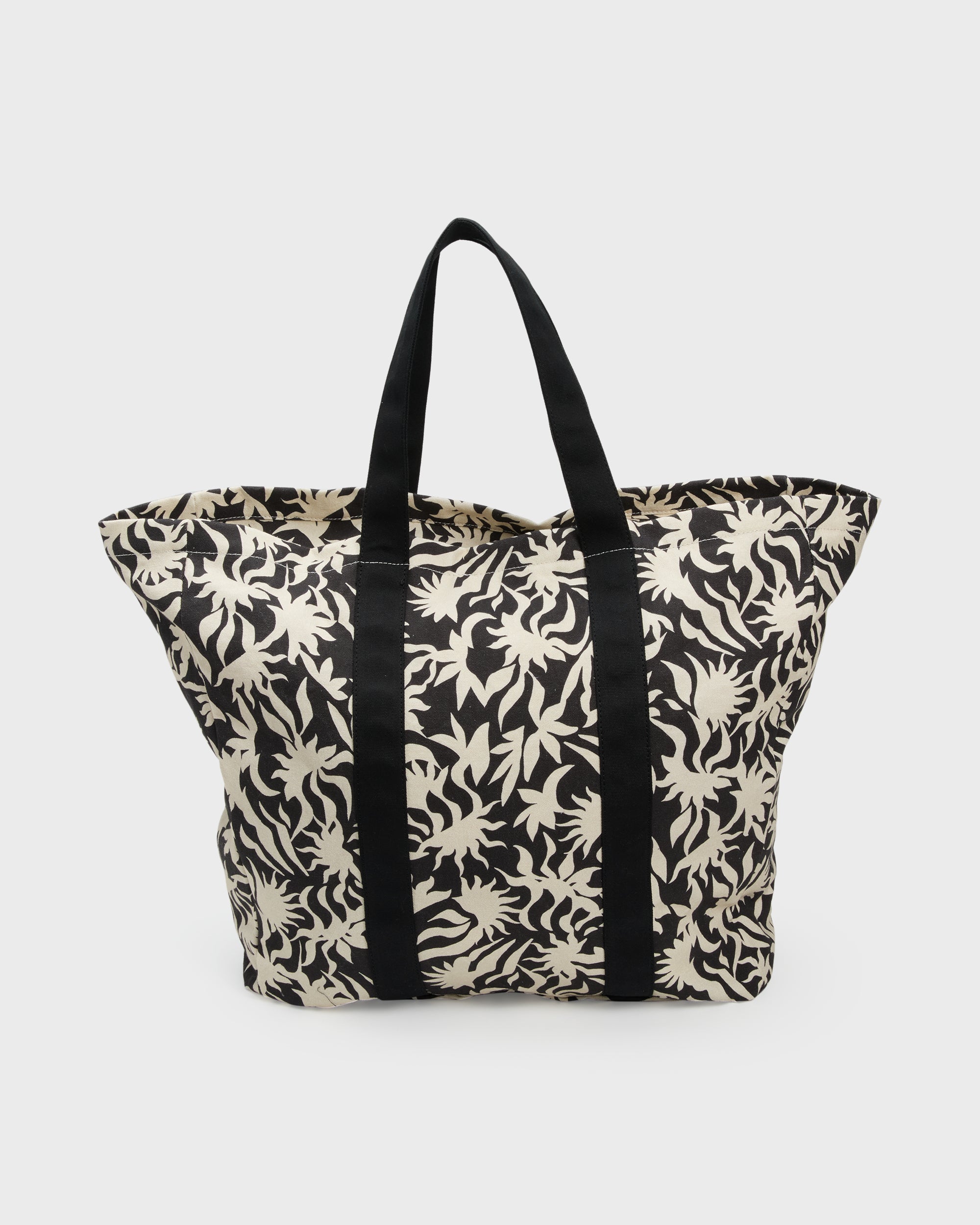Poppins Playa Bag - Black White - Image 3