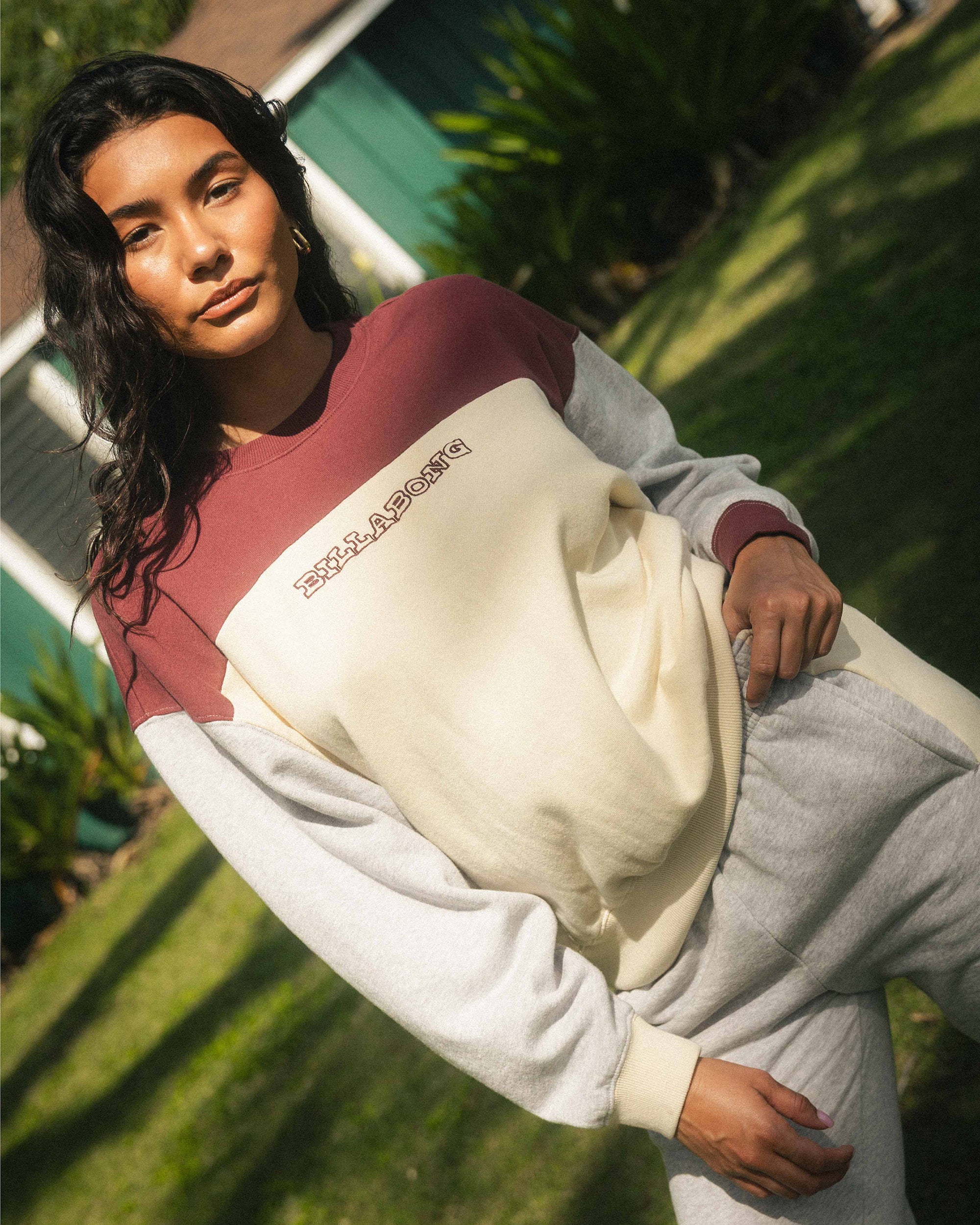 Get It Kendal Crewneck Sweatshirt - Pinot - Image 2