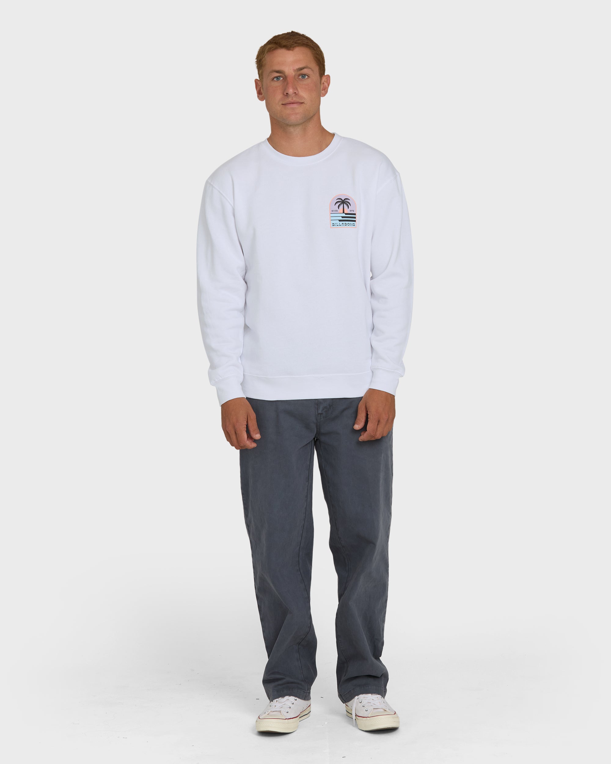 Portal Crewneck Sweatshirt - White - Image 3